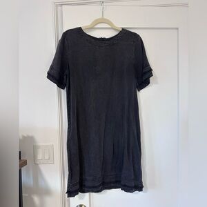 Charcoal Shift Dress